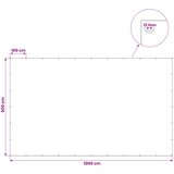 CERADA s rupama Antracit siva 6 x 10 m 180 gsm PE | shoptok.hr