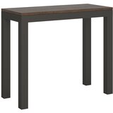 Ityhome 90 x 77 konzolna miza rjava, (20847633) Cene