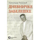 Jugoslovenska knjiga Aleksandar Ranković - Dnevničke zabeleške | ePonuda.com