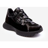 Zazoo Women's Leather Lacquered Sports Shoes | shoptok.hr