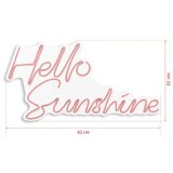 WALLXPERT dekorativna plastična led rasveta hello sunshine pink | ePonuda.com