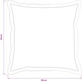  Presvlaka za jastuk 2 pcs HOUTEN Plava 35 x 35 cm Baršun | shoptok.hr