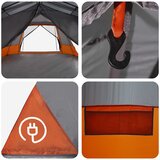 Instant šator Siva i narančasta 10 osoba | shoptok.hr