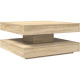  Klub stolić rotirajući za 360 stupnjeva, hrast Sonoma, 70x70x34,5 cm | shoptok.hr