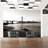  Tapeta - San Francisco: Golden Gate Bridge in black and white 350x270 Cijene