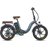 Fafrees Zložljivo mestno električno kolo F20+ Pro, 36V 250W 22,5Ah, megličasto modrozelena, (5000038858) | Shoptok.si