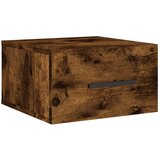  Zidni noćni ormarići 2 kom dimljenog hrasta 35x35x20 cm | shoptok.hr
