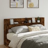 Maison Chic posteljno vzglavje - vzglavna omarica - nočna omarica led dim. hrast 200x16,5x103,5 cm, (21705441) | Shoptok.si