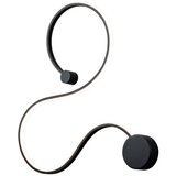Schuller Grafos majhna stenska svetilka, črna, (21006489) | Shoptok.si