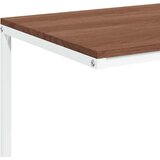  Bočni stolić s kotačima bijeli 55x35x70 cm konstruirano drvo | shoptok.hr