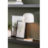 Leitmotiv Bijela stolna lampa s metalnim sjenilom (visina 50 cm) Manta – | shoptok.hr