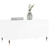 vidaXL Stolić za kavu sjajni bijeli 90x44 5x45 cm konstruirano drvo | shoptok.hr