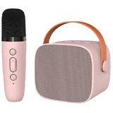  Bluetooth zvucnik karaoke set sa mikrofonom K-1 roze Cene