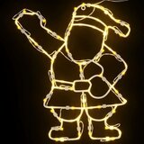  Božićna svjetla Silueta Djeda Mraza 2 kom 35 LED dioda toplo bijela | shoptok.hr