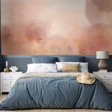  Foto tapeta - In pink clouds – soft textures in peach-pink hues 200x140 | shoptok.hr