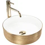 REA NADGRADNI UMIVAONIK SAMI WHITE BRUSH GOLD