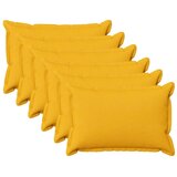 Presvlaka za jastuk 6 kom. HOUTEN Svijetlo žuta 30 x 50 cm - Svjetložuta 30 x 50 cm 6 | shoptok.hr