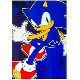 Sonic the Hedgehog dekica od flisa za djecu 100 x 140 cm | shoptok.hr