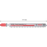 Bosch EXPERT „Plastic Composites Clean“ T 301 CHM list ubodne testere, 3-delni - 2608900566 | ePonuda.com