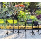  Dekoracija za vrt STALAK ZA 5 TEGLI 126x23x65.5cm | shoptok.hr