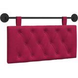  Držeće uzglavlje Zidne Vinska crvena 90 x 55 x 7 cm Baršun - boja crnog vina 80 cm bez LED | shoptok.hr
