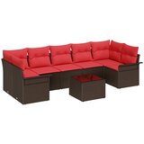  Sjedeća garnitura za vrt 8 kom. 7-Broj sjedala 234 x 62 x 69 cm | shoptok.hr