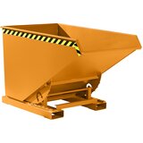 eurokraft pro Prekucni zaboj s kotalnim mehanizmom, prostornina 1,2 m³, DxŠxV 1720 x 1070 x 1103 mm, oranžen | Shoptok.si