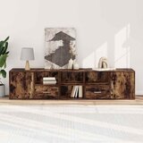  Kutni ormarić boja dimljenog hrasta 200x40x45 konstruirano drvo | shoptok.hr