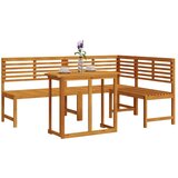  3-dijelni vrtni bistro set od čvrstog akacijinog drva | shoptok.hr