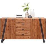 Landscape KOMODA, črna, barve hrasta | Shoptok.si
