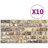  3D stenski paneli večbarvne opeke 10 kosov EPS, (20767806) | Shoptok.si