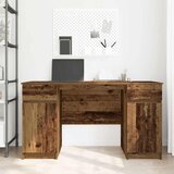  Stol s ladicama Staro drvo 140 x 49 x 76 cm Konstruirano drvo | Eponuda.com