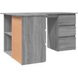  Radni stol boja hrasta sonome 145x100x76 cm konstruirano drvo | shoptok.hr