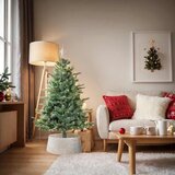 vidaXL ogrlica za božićno drvce bijelo 75 x 75 x 25 cm zumbul Cijene