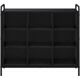  Ormar za cipele 85 x 39 5 x 75 cm Konstruirano drvo Crni hrast - Crni hrast | shoptok.hr