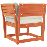  6-dijelni set vrtnih sofa s jastucima voštano smeđi od borovine | shoptok.hr