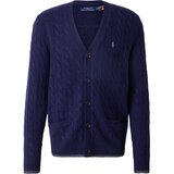 Polo Ralph Lauren Pletena jopa marine / pegasto siva Cene