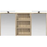  Komplet omaric za kopalnico s polico 3 pcs 126 x 16 x 62,5 cm, (5000245289) Slike