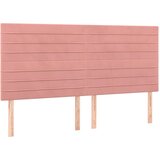  Okvir za krevet s uzglavljem ružičasti 180x200 cm baršunasti | shoptok.hr
