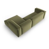 Cosmopolitan Design Zelena žametna kotna sedežna garnitura Mackay – | Shoptok.si