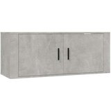  Zidni TV ormarići 2 kom siva boja betona 100 x 34 5 x 40 cm | shoptok.hr