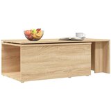  Klubska mizica sonoma hrast 150x50x35 cm iverna plošča, (20625423) | Shoptok.si