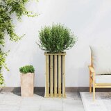  Saksije za biljke Smeđa 33 x 33 x 65 cm Impregnirana borovina | shoptok.hr