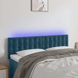  LED uzglavlje tamnoplavo 144x5x78/88 cm baršunasto | Eponuda.ba