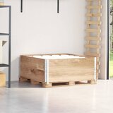  Okviri za palete 2 kom 100x100 cm od masivne borovine | shoptok.hr