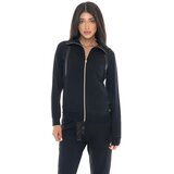 Leone 1947 Športne jope in jakne Woman Full Zip Chic Tones Črna | Shoptok.si