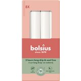 Bolsius Essentials paličaste sveče (8 kosov) - oblačno bela Cene