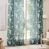 Douceur d intérieur Zelena prozirna zavjesa od voila 140x280 cm Elsa – | shoptok.hr
