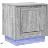 vidaXL Nočne omarice Siva sonoma Inženirski les 44 x 34,5 x 45 cm, (22067480) | Shoptok.si