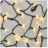  Spojivi lanac 50xLED/5m IP44 topla bela crna Cene